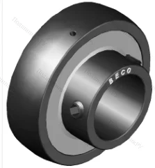 Высокотемпературный корпусной подшипник UC 215 BHTS ZZ GR CG 350° BECO в Грозном 