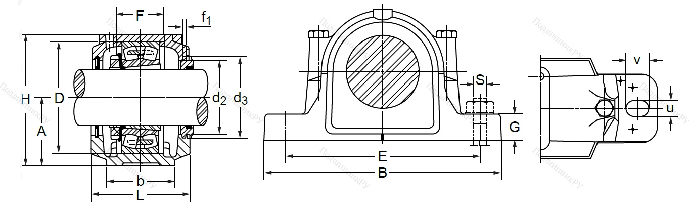 Подшипниковый корпус SNL 510-608 TG (SNK 510-608) в Грозном 
