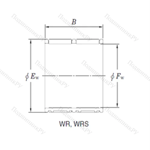 Подшипник игольчатый радиальный 50WR 5640