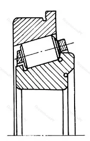 Модификация подшипника 677/730 