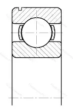 Модификация подшипника 50407 размер 35x100x25
