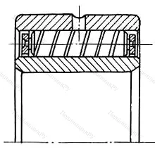 Модификация подшипника 5228К размер 140x250x120