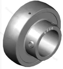 Высокотемпературный корпусной подшипник UC 207 BHTS ZZ C 4 200° BECO в Грозном 