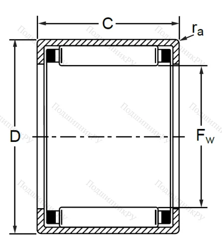 Подшипник HK 2010 AS 1 в Грозном 