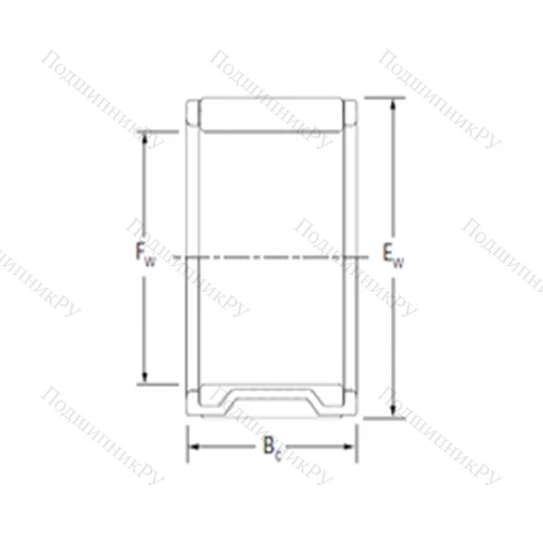 Подшипник игольчатый радиальный RV 768644A-2