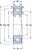 Подшипник S 7017 ACB/HCP 4A
