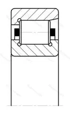 Подшипник  12615 (NF 23015) размер 75x160x55