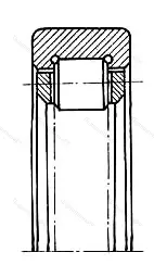 Модификация подшипника 6-292111ДТ2 размер 63,5x90x18