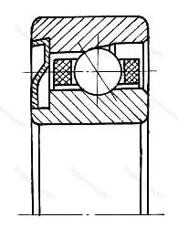 Подшипник  606019 размер 9x24x7