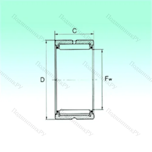 Подшипник игольчатый радиальный NK 35/30
