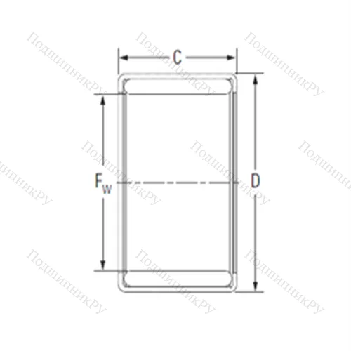 Подшипник игольчатый радиальный 30YM 3726 от производителя  KOYO
