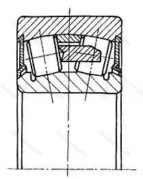 Подшипник  513705 размер 25x62x26 от производителя  ГПЗ-5