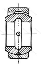 Подшипник GT 20ES размер 20x35x12/16 от производителя  FAG