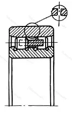 Модификация подшипника 4-3282112 размер 60x95x26