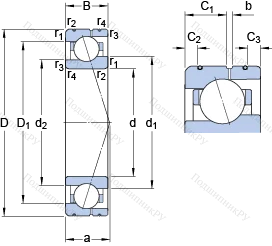 Подшипник 71920 CE/P 4AL