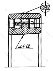 Подшипник NN 3028K/UPW 33 размер 140x210x53 от производителя  SKF