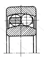 Модификация подшипника 951711БУ размер 55x90x20