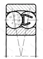Модификация подшипника 5-1009 размер 9x26x8