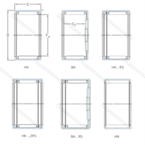 Подшипник игольчатый радиальный HK 1520.2RS