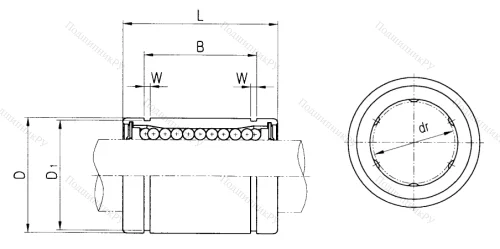 Подшипник LM 16 UU в Грозном 