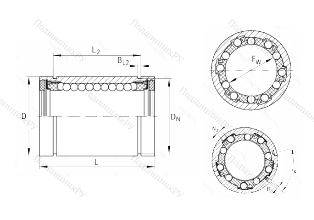 Подшипник KB 12 PP в Грозном 