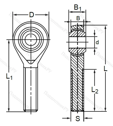 Шарнирная головка POS 25/A в Грозном 