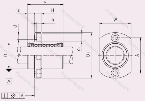 Подшипник LMH 12 UU в Грозном 