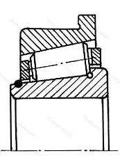 Подшипник  1067307 размер 35x80x22,75