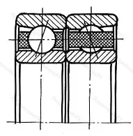 Подшипник  346211 размер 55x100x42