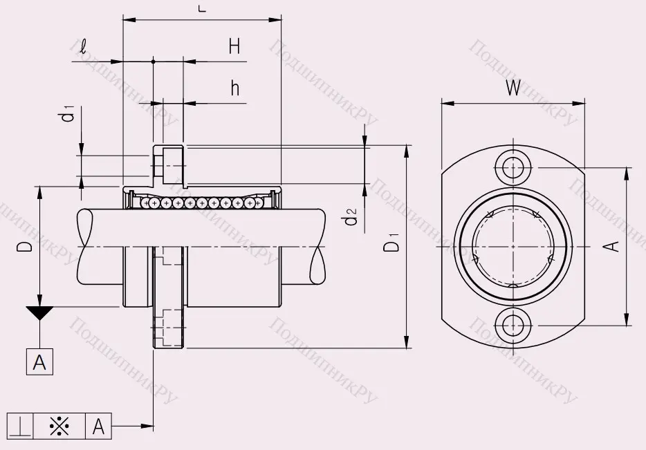 Подшипник LMH 10 UU в Грозном 
