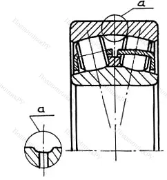 Модификация подшипника 6-53608К размер 40x90x33