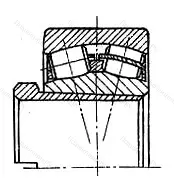 Модификация подшипника 753614Н размер 70x160x55 от производителя  МПЗ