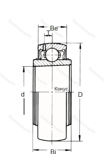 Корпусный подшипник UK 313 в Грозном 