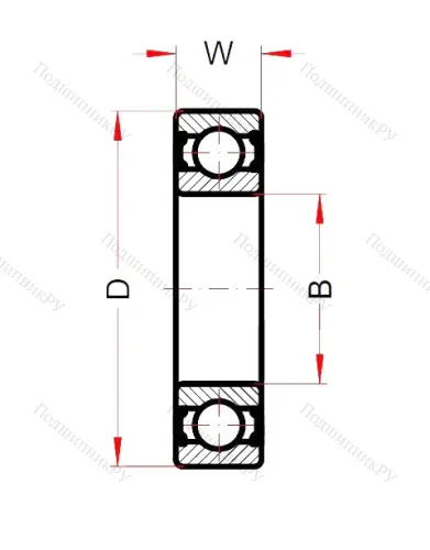 Высокотемпературный подшипник 6203 BHTS ZZ C 4 220°-250° (BECO) от производителя  BECO Высокотемпературный подшипник 6203 BHTS ZZ C 4 220°-250° (BECO) от производителя  BECO