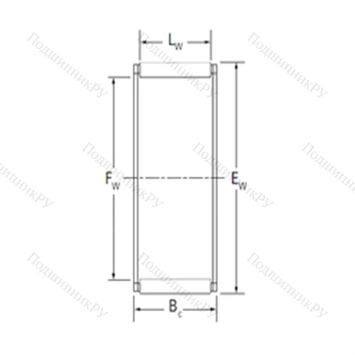 Подшипник игольчатый радиальный