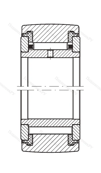 Игольчатый подшипник NATR 15 PP A от производителя  INA