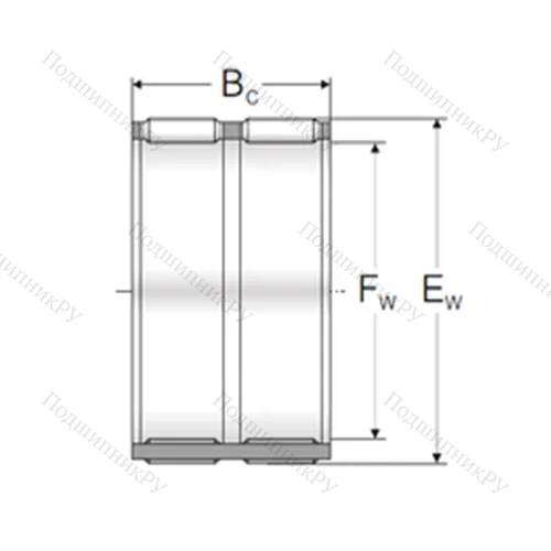 Подшипник игольчатый радиальный K 65x73x47ZWTN