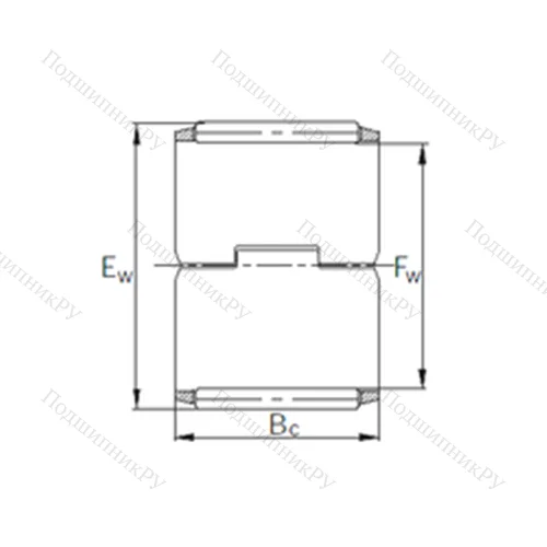 Подшипник игольчатый радиальный K 303525PCSP