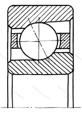 Подшипник  26211 размер 55x100x21 от производителя  ГОСТ