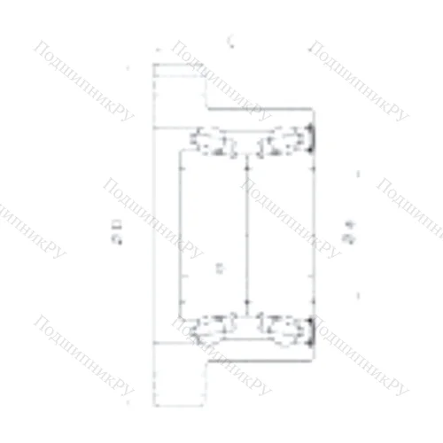 Подшипник шариковый радиально-упорный F 16033