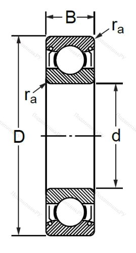 Шариковый однорядный подшипник 76-80222 (6222 ZZC 3) в Грозном 
