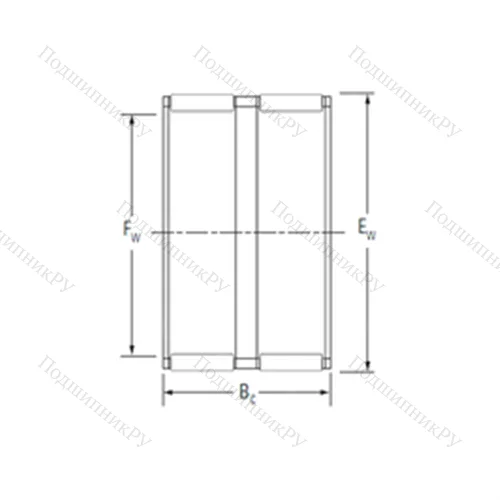 Подшипник игольчатый радиальный