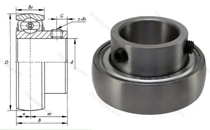 Корпусный подшипник SB 205 в Грозном 