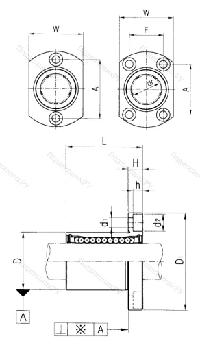 Подшипник LMH 25 UU в Грозном 