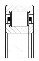 Подшипник  92438 (NUP 438) размер 190x460x98
