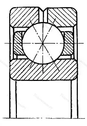 Подшипник  Q 322 (116322) размер 110x240x50 от производителя  SKF