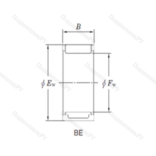 Подшипник игольчатый радиальный BE 263220ASB 1