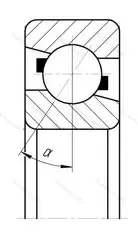 Подшипник  46315 (7315AC) размер 75x160x37 от производителя  CRAFT
