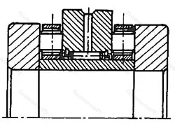 Подшипник  504708 (РИК4075) размер 40x75/65x54