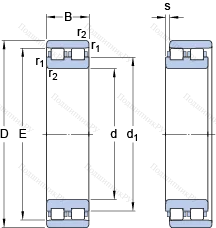 Подшипник NN 3018 TN 9/SP